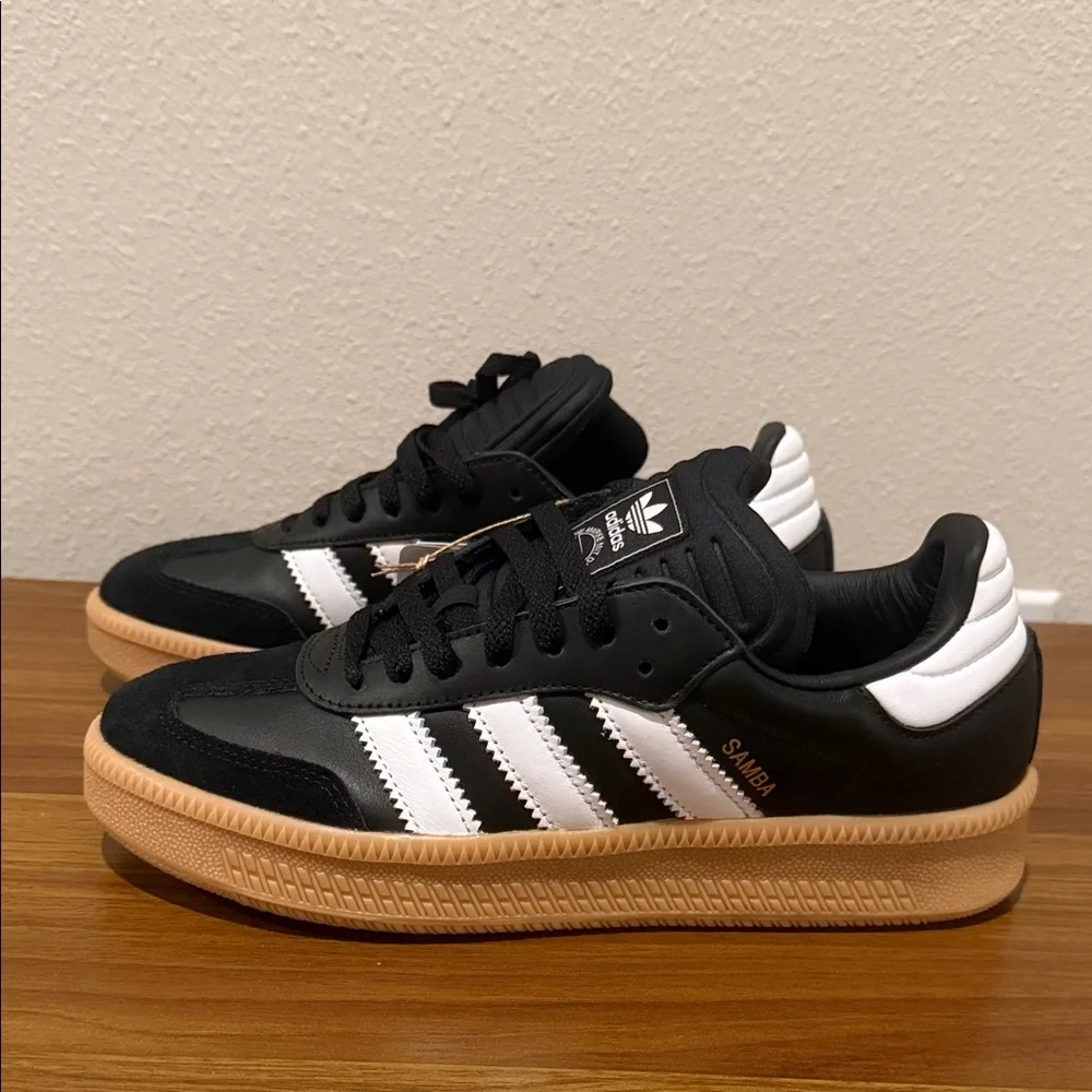Adidas Samba XLG Shoes Black and White - Picture 5 of 10